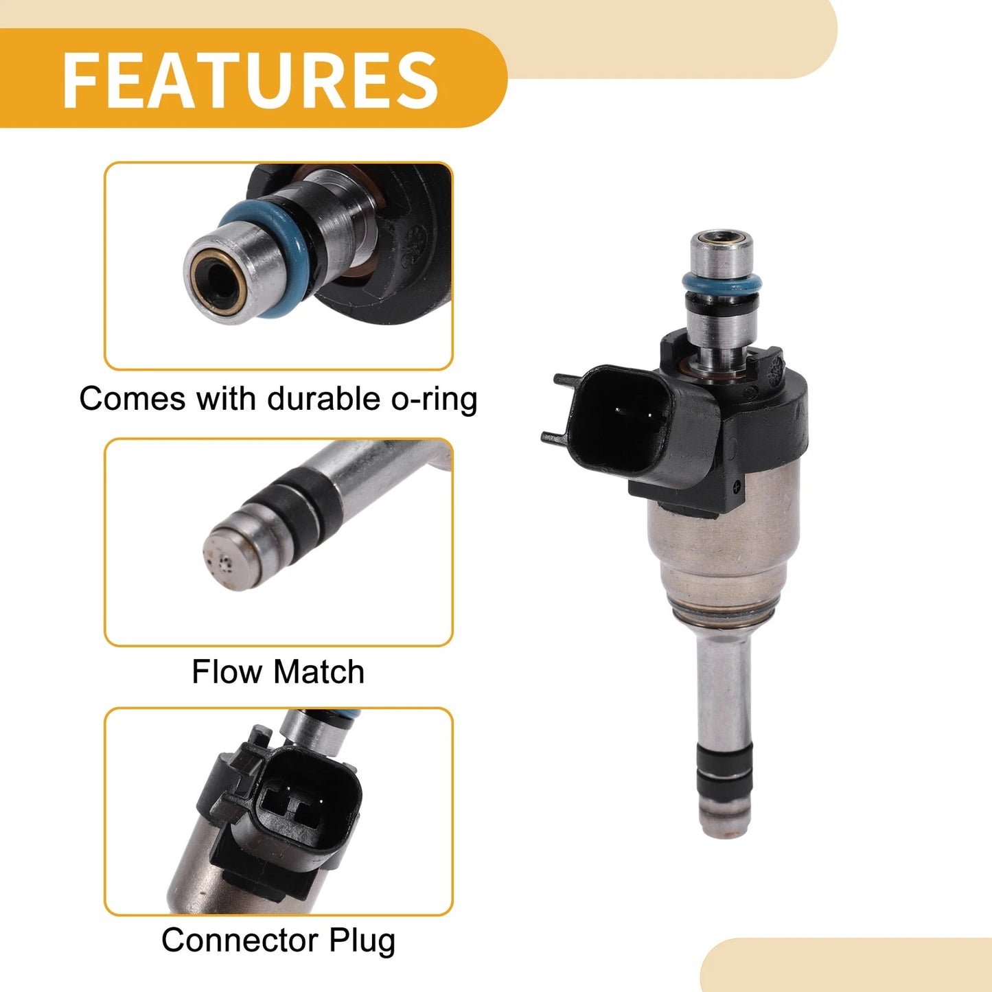Fuel Injector No. 35310-3C560 for Hyundai Santa Fe (2013–2018)