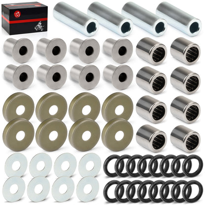 Front Upper Lower A-Arm Bushing Kit for Kawasaki KFX400 (2003–2006)