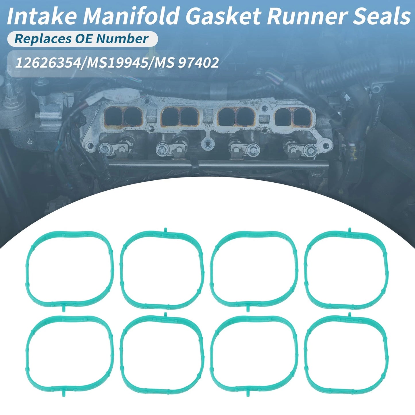 Intake Manifold Gasket Runner Seals for Chevrolet Tahoe (2015–2024)