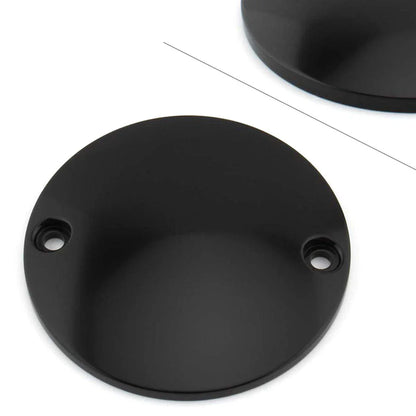 Black Domed Points Covers for Harley Softail Bigtwin