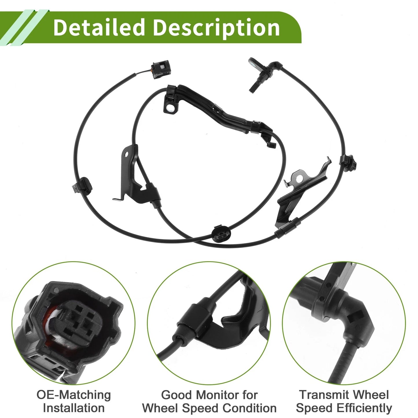 ABS Wheel Speed Sensor No. 8954347040 for Toyota Prius (2016–2020)