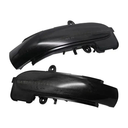Smoked Dynamic LED Mirror Turn Signal Light for Mercedes C-Class (2000–2007)