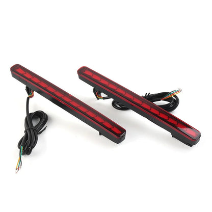 Rear Bumper Fog Lamp Brake Light Dynamic Turn Signal for Honda HR-V (2016-2022)