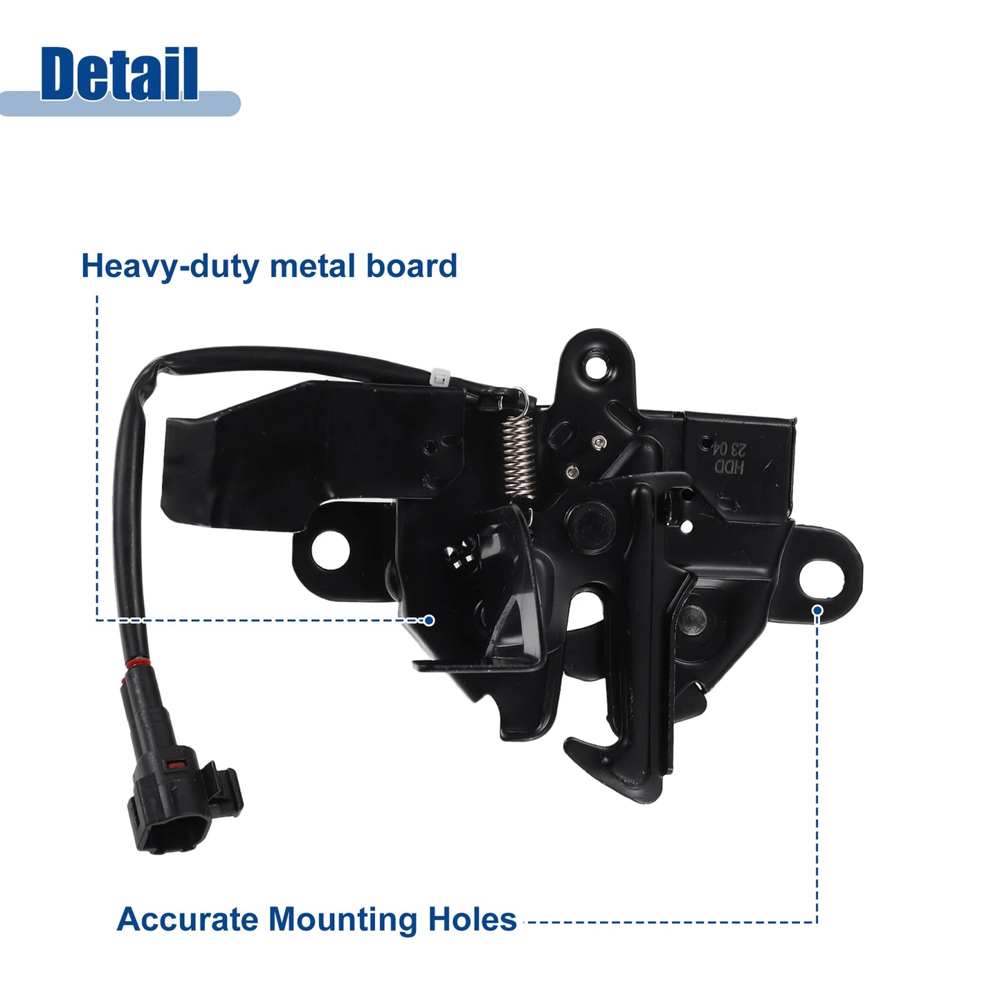 Hood Latch Assembly for Lexus ES350 (2013–2018) No. 53510-33400