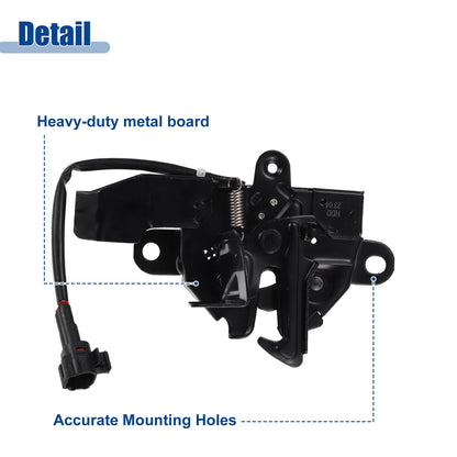 Hood Latch Assembly for Lexus ES350 (2013–2018) No. 53510-33400