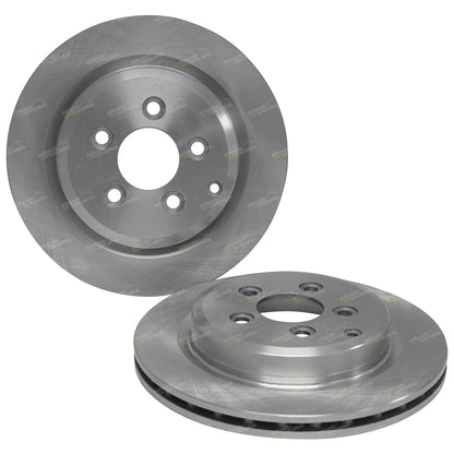 2 Rear Disc Brake Rotors for Ford Territory (2004–2016)