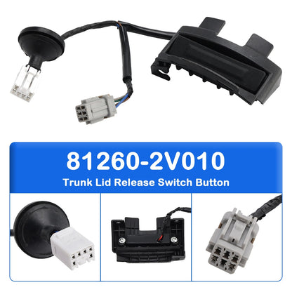 Trunk Lid Release Switch Button for Hyundai Veloster (2012–2017) 81260-2V010