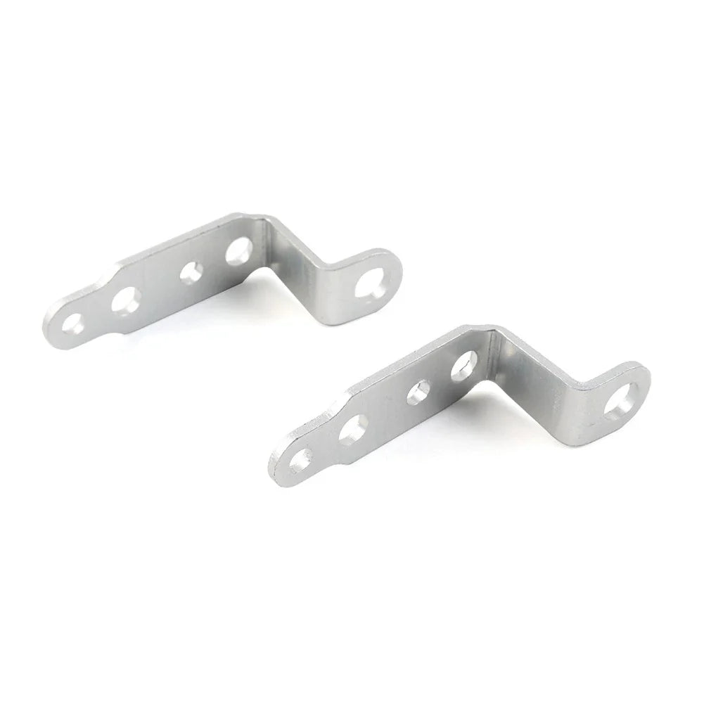 Universal Silver Headlight Rearview Mirror Bracket Extension