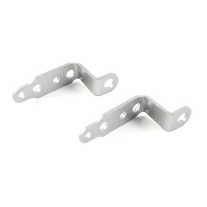Universal Silver Headlight Rearview Mirror Bracket Extension
