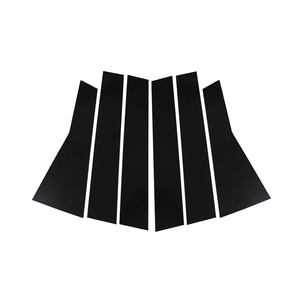 Pillar Post Set Door Trim Glossy Black Cover for Honda CR-V (2017-2022)