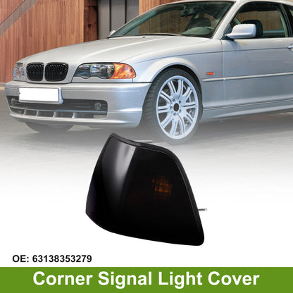 1 Pc Left Corner Signal Light Cover for BMW 3 Series (1992–1998) No. 63138353279