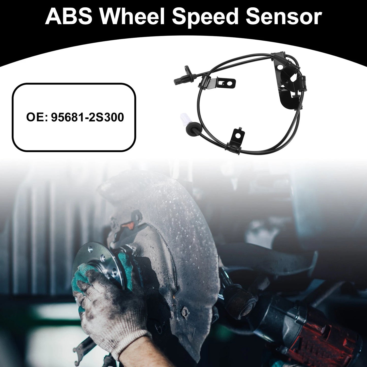 ABS Wheel Speed Sensor No. 95681-2S300 for Hyundai Tucson (2016–2023)