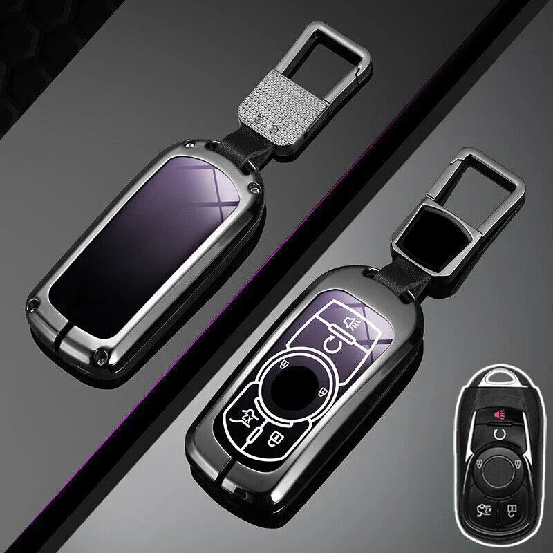 Zinc Alloy TPU Car Key Fob Case Cover for Buick Encore TourX Lacrosse Regal