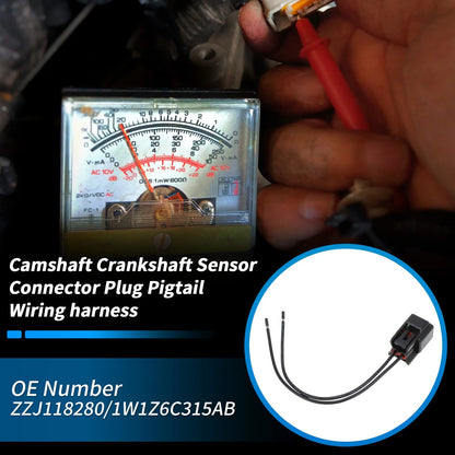 2X Camshaft Position Sensor Connector Plug Pigtail for Ford