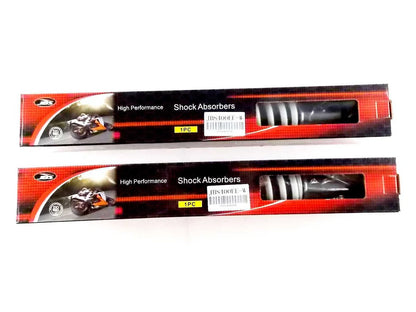 400mm White/Chrome Rear Shock Absorbers for Honda XL500