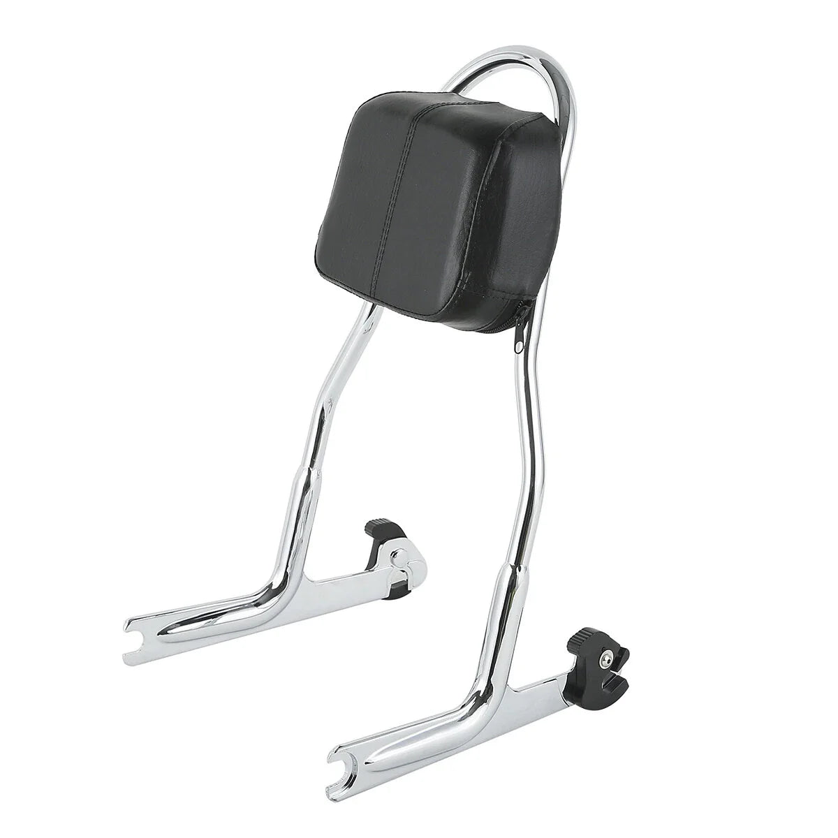 Chrome Detachable Sissy Bar Backrest for Harley Softail Fat Boy (2000-2017)