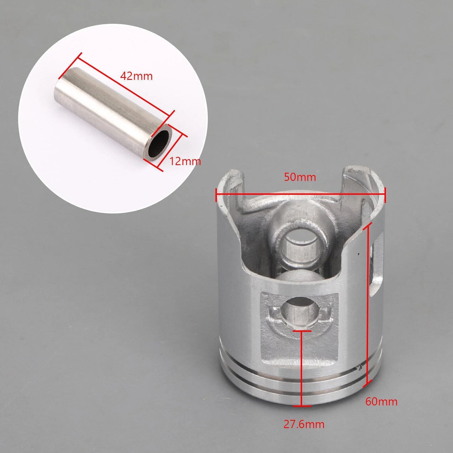 50mm STD Piston Kit for Yamaha CY 90 Jog / YA 90 Axis 90-97