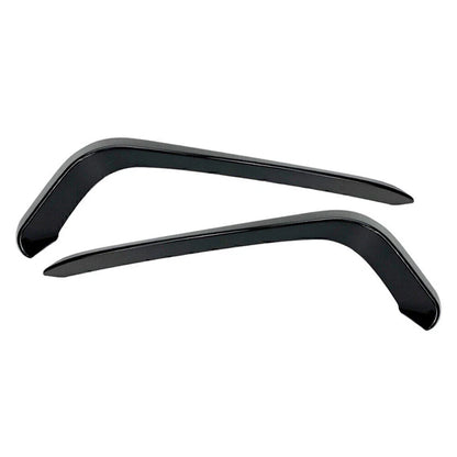 ABS Glossy Black Front Fog Light Trim for VW Passat Variant (2017-2018)