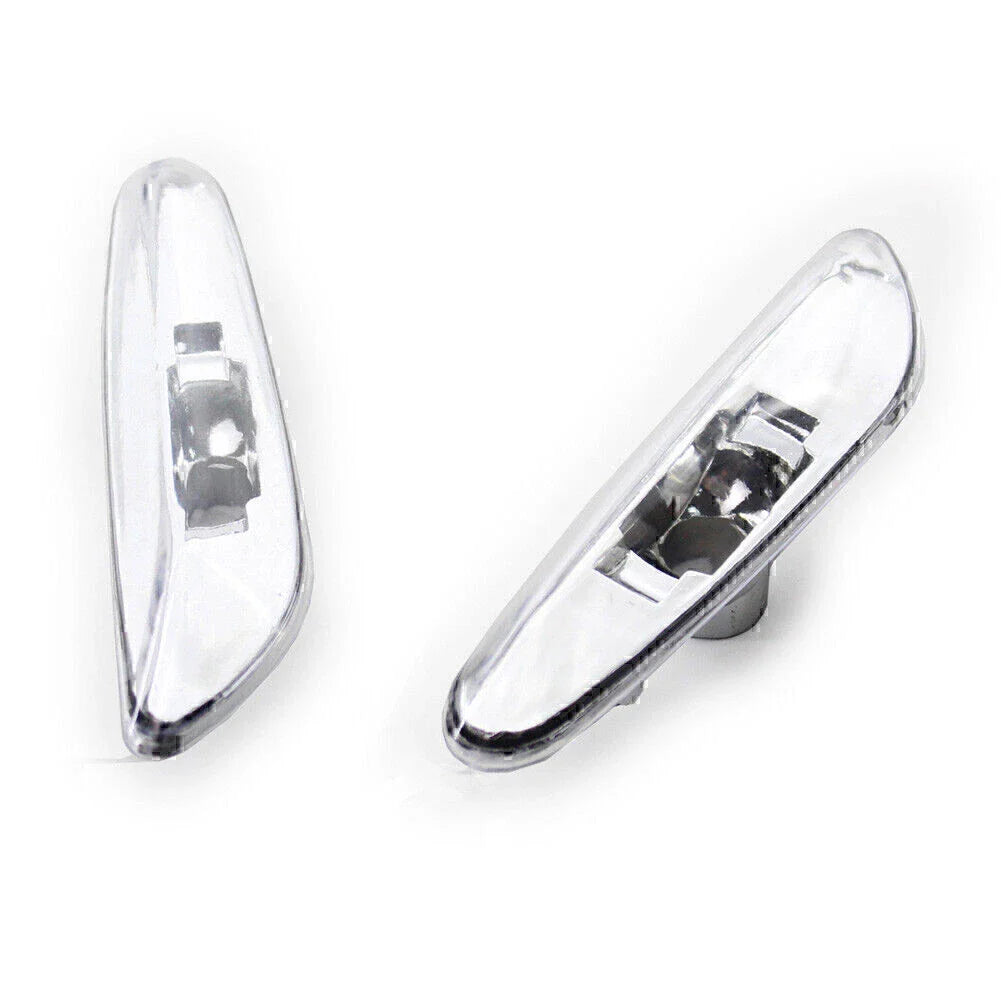 Clear Side Marker Light Turn Signal Lamp for BMW E46 4DR (2002-2005) -