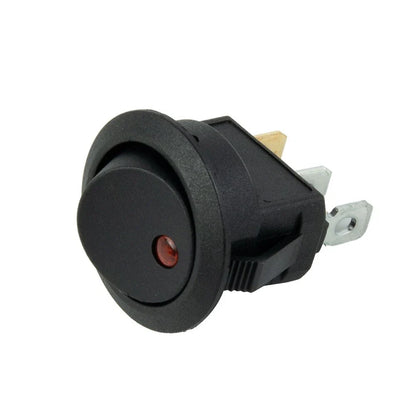 SPST Switch / 12V 10A / Rocker Red LED Light Fittings for Car Boat