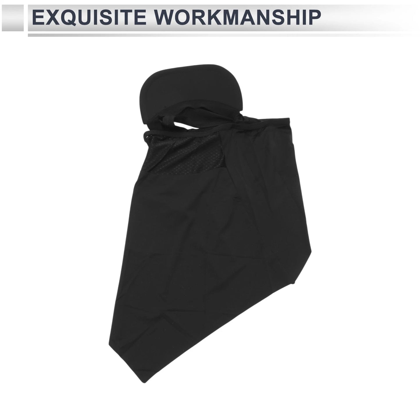 Half-Wrapped Triangular Scarf UV Face Shield for Universal Fit (2023)