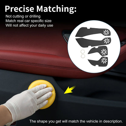 Car Door Anti Kick Pad Sticker Protector for Chevrolet Malibu (2016-2025)