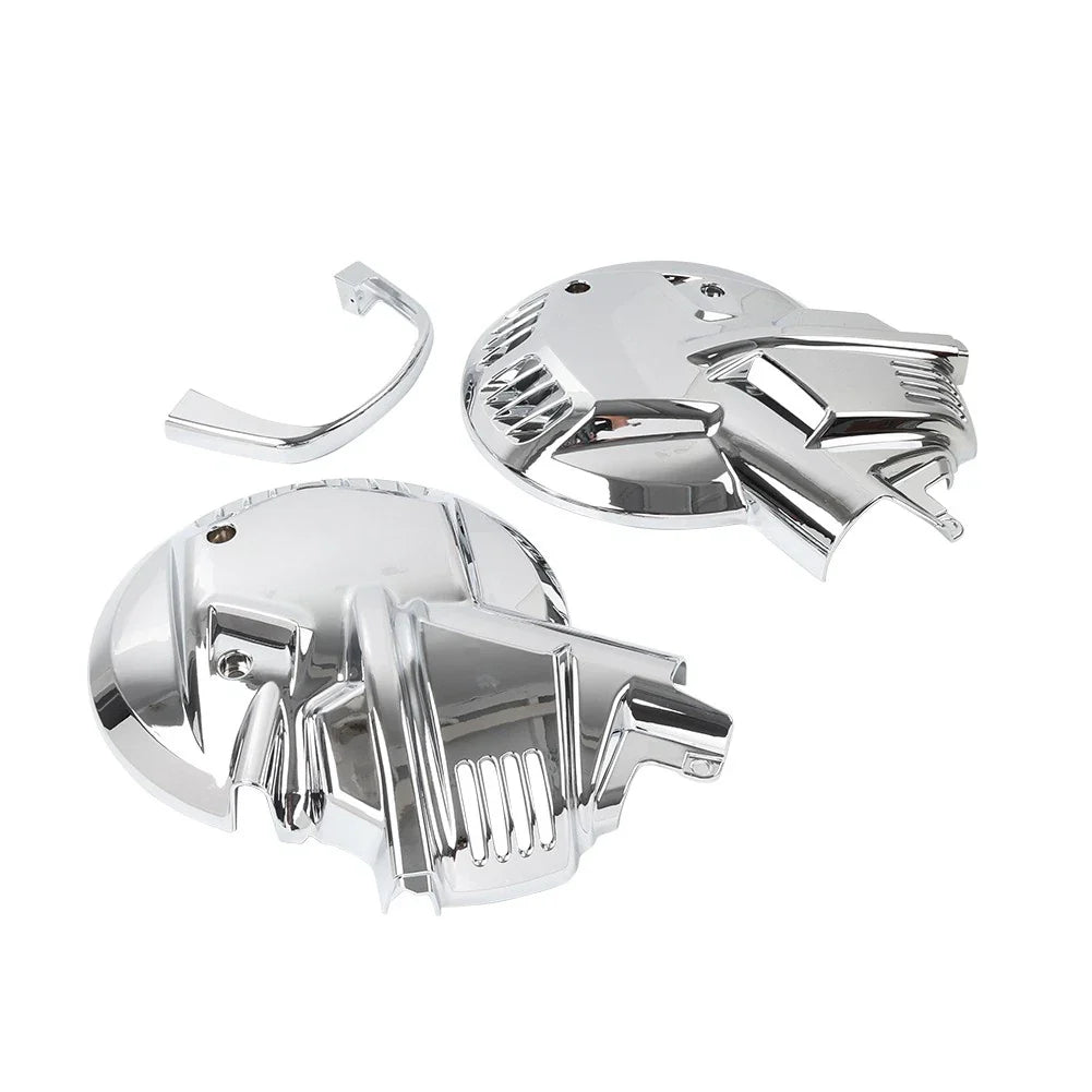 Front Brake Rotor Disc Covers for Honda Goldwing GL1500 88-00 Chrome