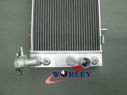 Radiator with Fans for Jeep Cherokee XJ (1994–2001) 3 Row Alloy