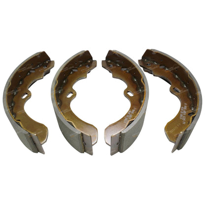 Set of 4 Rear Brake Shoes for Nissan Cabstar H40 (1985–1992) 300mm