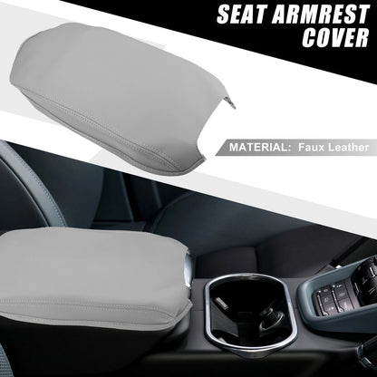 Center Console Armrest Cover Pad for Toyota Camry Hybrid (2012–2017) Gray