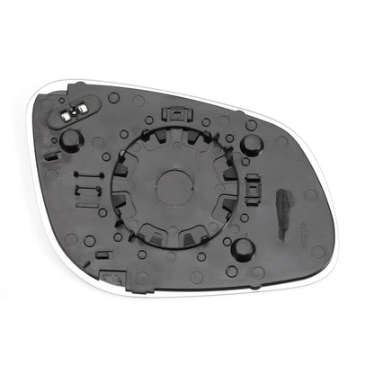 Left Side Heated White Mirror Glass for Porsche Cayenne (2002–2007)