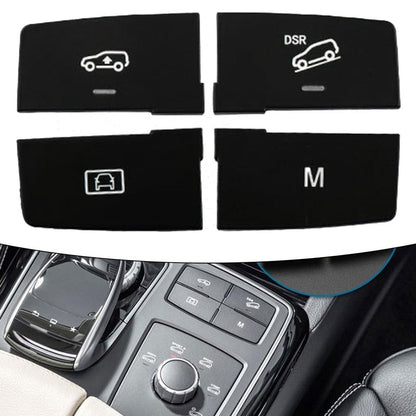 Set of 4 Center Switch Buttons for Mercedes Benz ML GL GLE GLS (2012–2020)