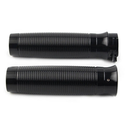 25mm Black Motorcycle Handlebar Hand Grips for Harley Bobber Chopper