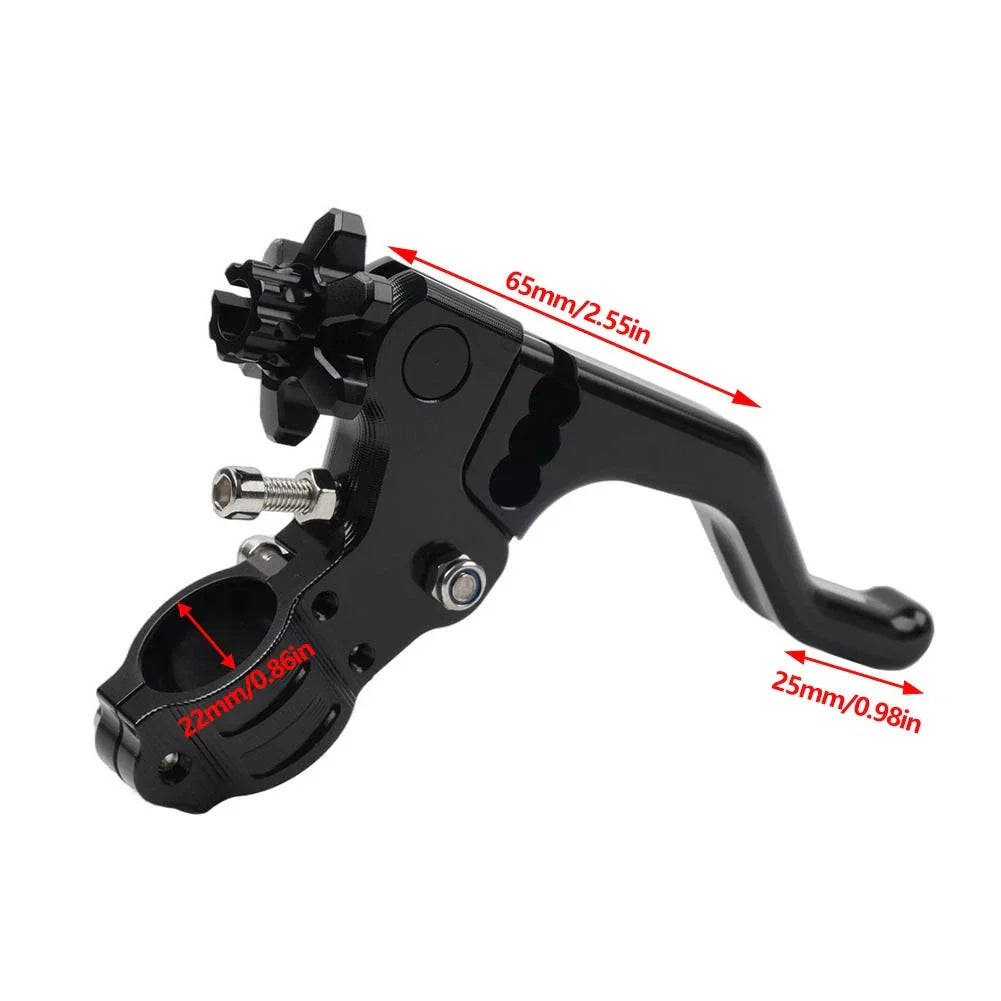 Stunt Clutch Lever Cable Pull 7/8" for Motorcycle - Red