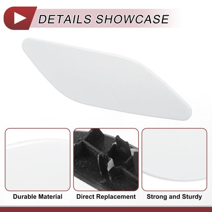 Front Right Washer Nozzle Cover Cap for Lexus ES300h (2019–2022) White