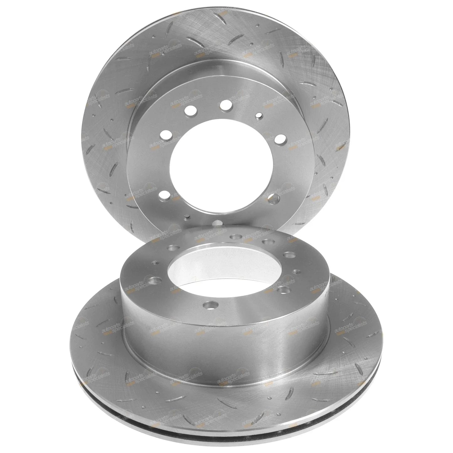 Disc Brake Rotors Rear Slotted Drilled for Patrol GQ Y60 GU Y61
