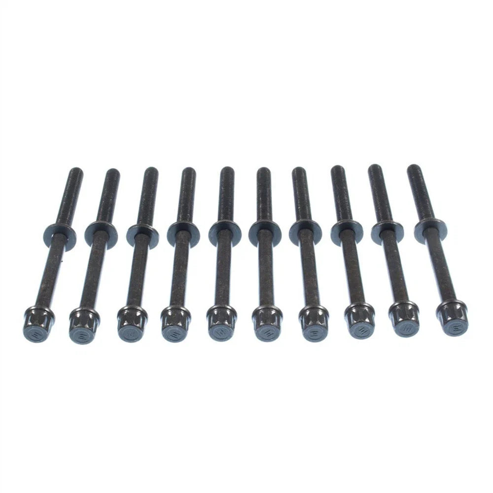 10Pcs Cylinder Head Bolt Set for Honda ES 71333 (2000-2005)