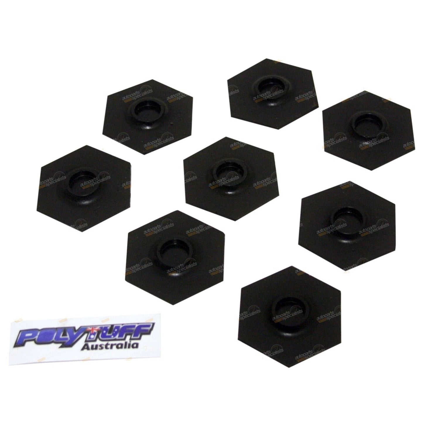 Set of 2 Rear Leaf Spring Slipper Pads for Ford Falcon (1966–1982)