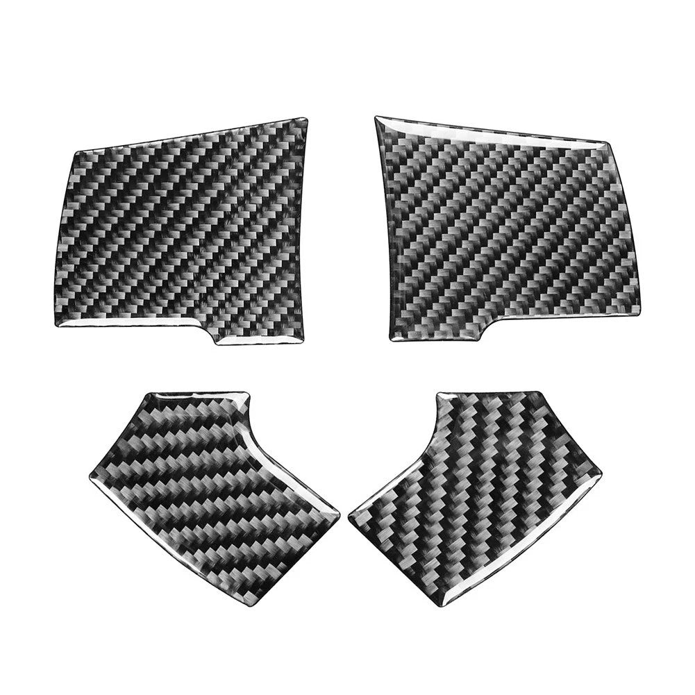 Carbon Fiber Steering Wheel Cover Trim for Ford F-150 (2004–2008)