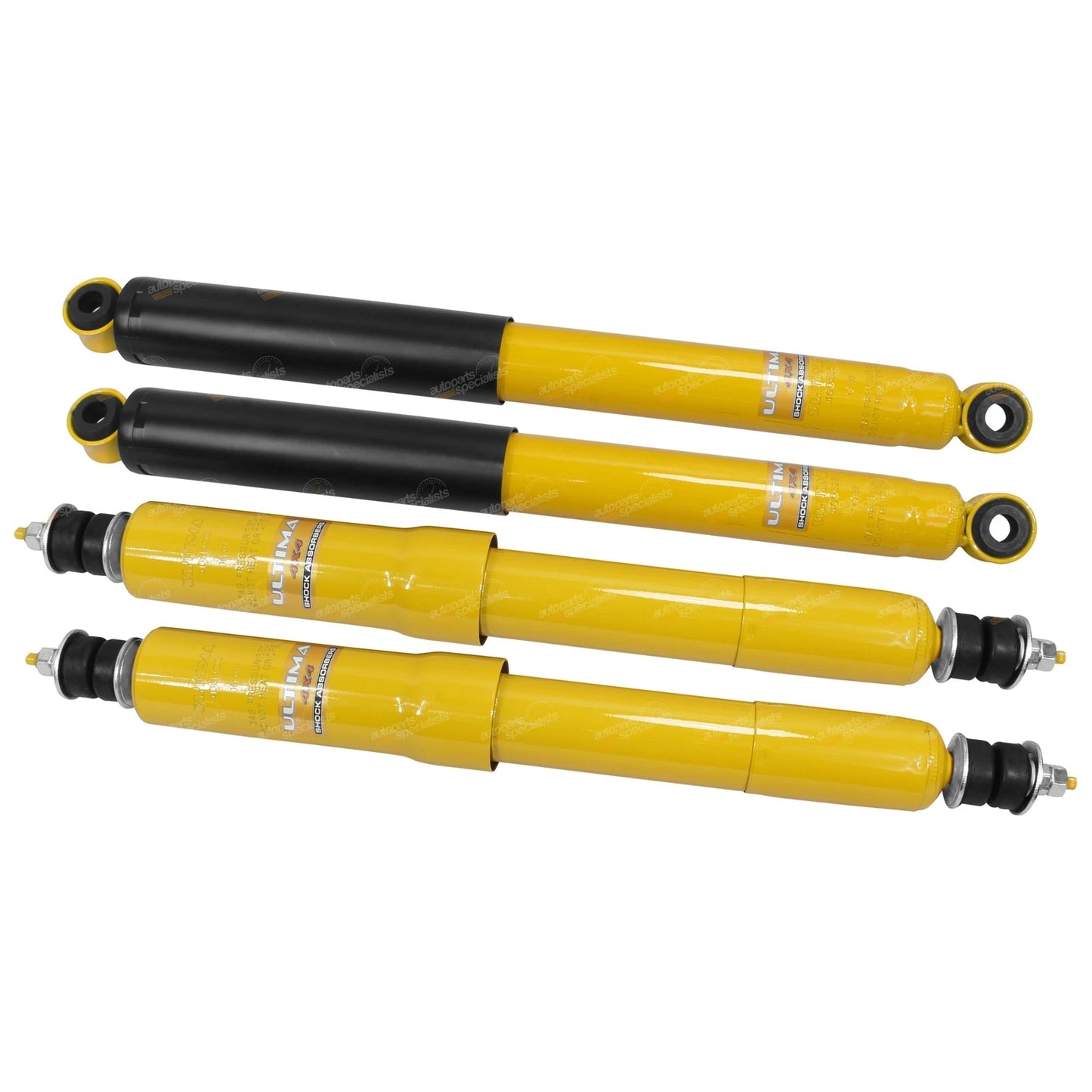 Set of 4 Gas Shock Absorbers for Land Cruiser HZJ78 HZJ79 HDJ78 HDJ79 (1990–2007)