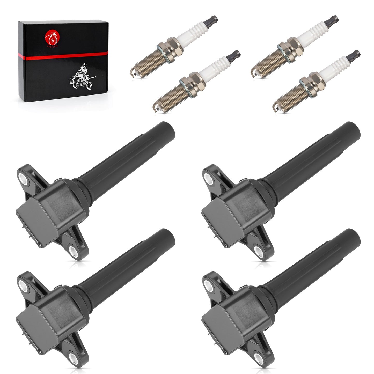 Set of 4 Ignition Coils for Yamaha TX1800 AR190 SX190 (2019–2023)