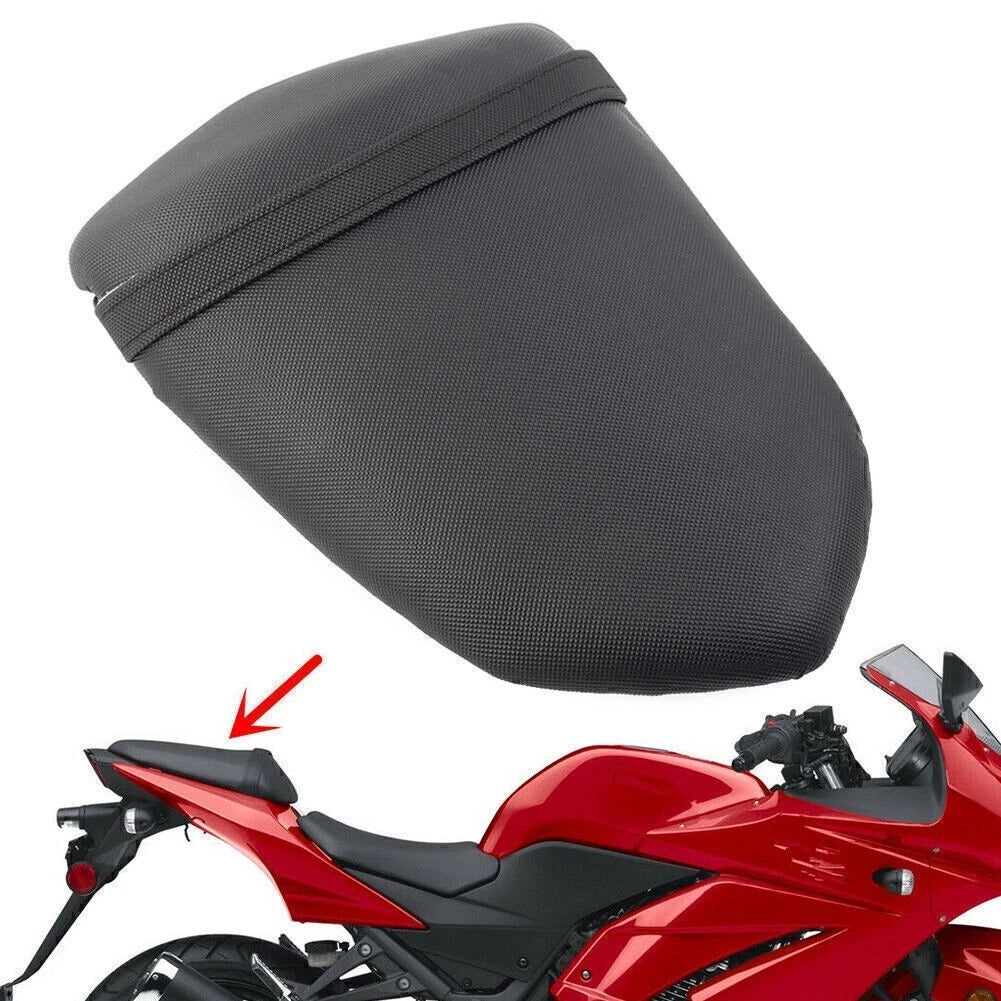 Rear Pillion Passenger Seat for Kawasaki Ninja 250R EX250 (2008–2012) Leather
