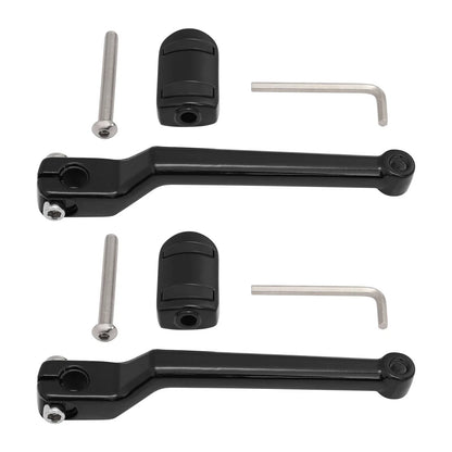 Black Left Heel Toe Shift Lever Pedal Peg for Harley Touring Road King (1988-2024)