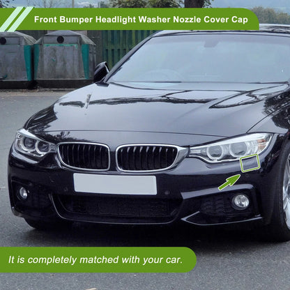 Front Left Washer Nozzle Cover Cap for White BMW 428i (2014 - 2016)
