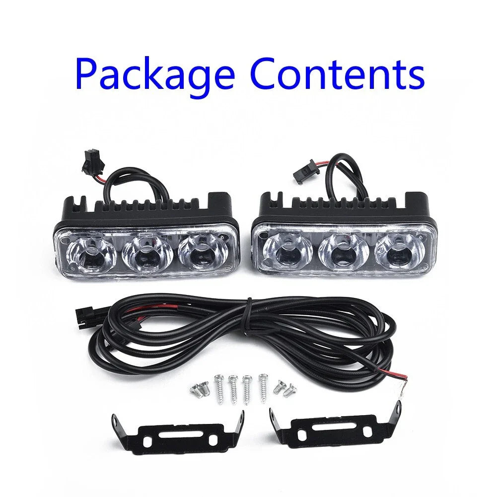 New Parts Light Super White Work 3LED Daytime Fog Lamp