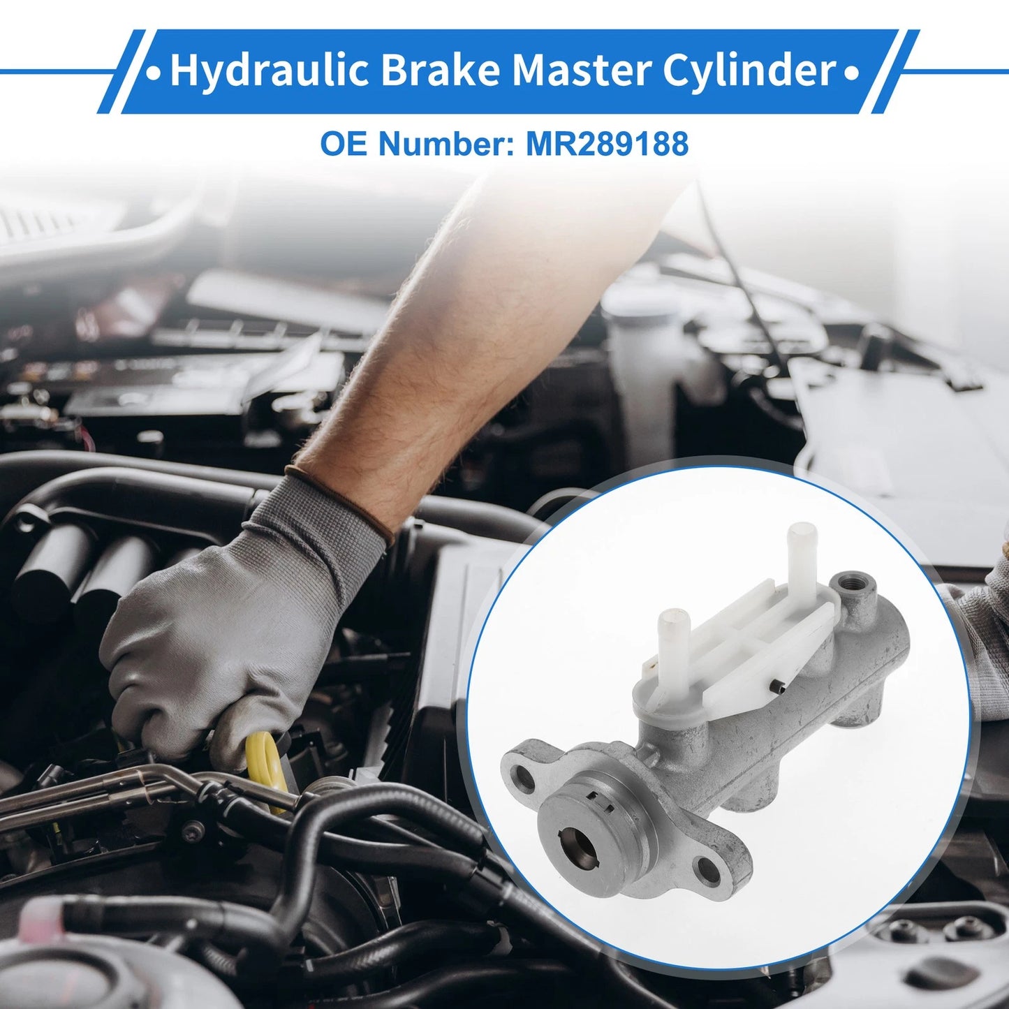 Brake Master Cylinder No.MR289188 for Mitsubishi Outlander (2003–2004)