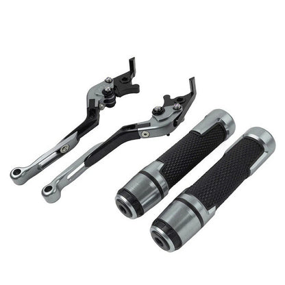 Folding Titanium Brake Clutch Levers Grip Set for Suzuki GSXR600/750 (2006-2019)
