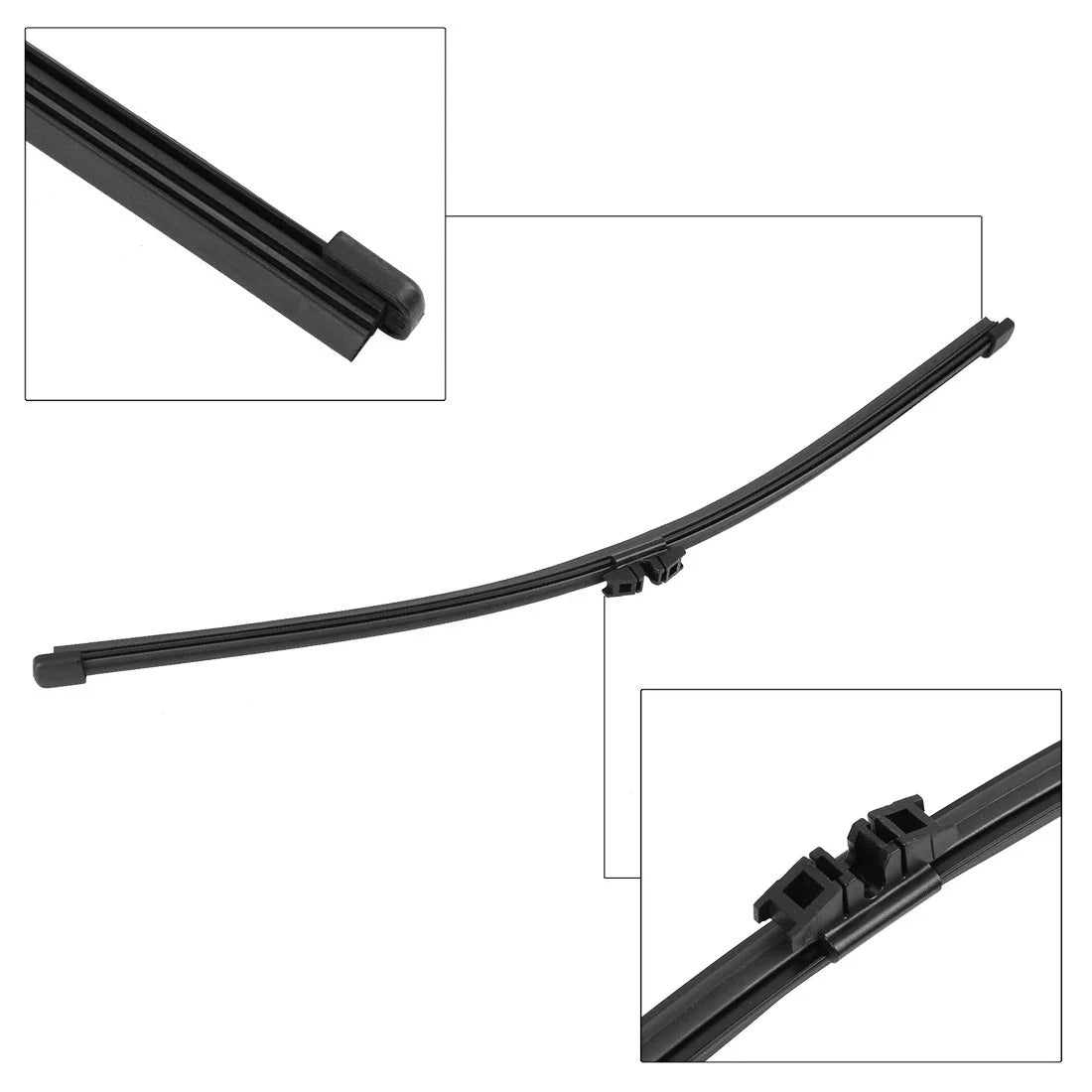 Rear Windshield Wiper Blade Arm Set 380mm for BMW X5 (2006-2013)