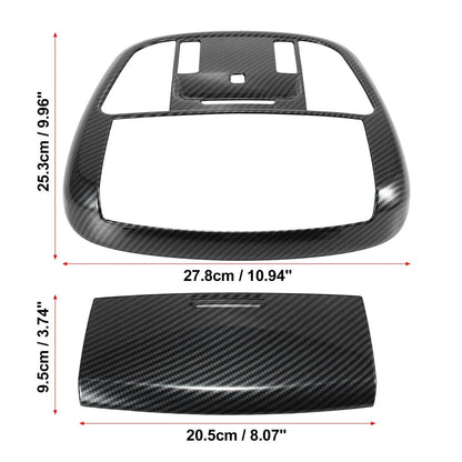 Carbon Fiber Roof Reading Light Cover for Dodge Charger (2011-2021)