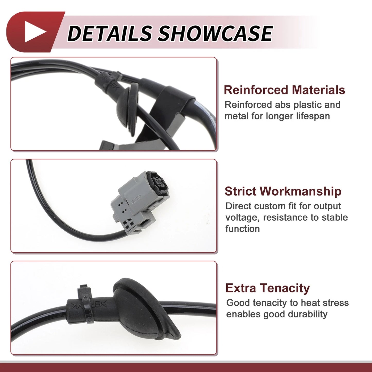 ABS Wheel Speed Sensor No. 8951608040 for Toyota Sienna (2011–2019)